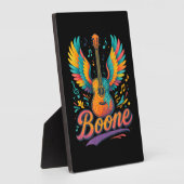 Boone Gitarre Fotoplatte (Seite)