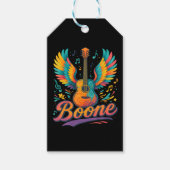Boone Gitarre Geschenkanhänger (Vorderseite)
