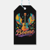 Boone Gitarre Geschenkanhänger (Rückseite)