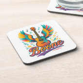 Boone Gitarre Getränkeuntersetzer (Linke Seite)