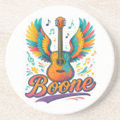 Boone Gitarre Getränkeuntersetzer (Vorne)