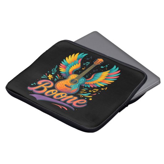 Boone Gitarre Laptopschutzhülle (Vorne Oben)