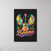 Boone Gitarre Leinwanddruck (Vorderseite)