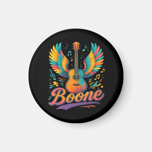 Boone Gitarre Magnet (Vorne)