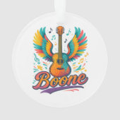 Boone Gitarre Ornament (Rückseite)