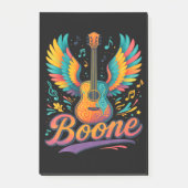 Boone Gitarre Post-it Klebezettel (Vorderseite)