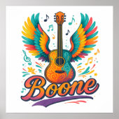 Boone Gitarre Poster (Vorne)
