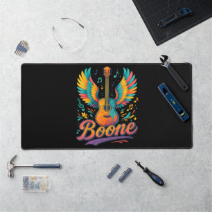 Boone Gitarre Schreibtischunterlage