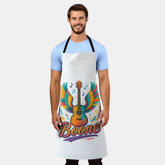 Boone Gitarre Schürze (Getragen)