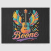 Boone Gitarre Seidenpapier (Vorderseite)
