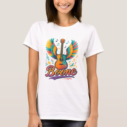 Boone Gitarre T-Shirt (Vorderseite)