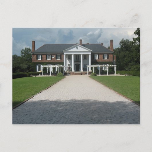 Boone Hall Plantation, Charleston SC Postcard Postkarte (Vorderseite)