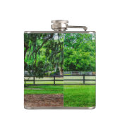 Boone Hall Stables Flachmann (Rückseite)