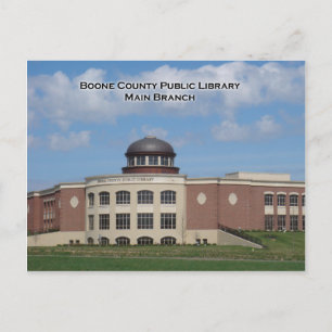 Boone Landkreis Library Postcard Postkarte