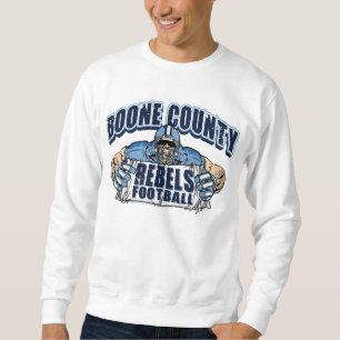 Boone Landkreis Rebels Football Sweatshirt