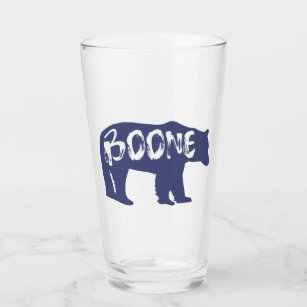 Boone North Carolina Bear Glas