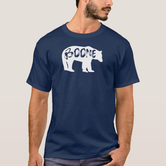 Boone North Carolina Bear T-Shirt (Vorderseite)