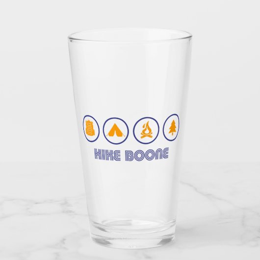 Boone North Carolina Glas (Vorderseite)