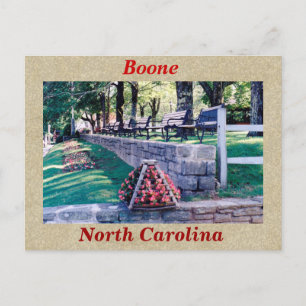 Boone North Carolina Postkarte