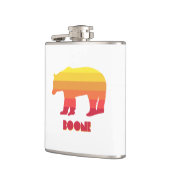 Boone North Carolina Rainbow Bear Flachmann (Links)