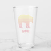 Boone North Carolina Rainbow Bear Glas (Rückseite)
