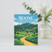 Boone USA Postkarte (Stehend Vorderseite)