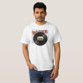 Boone Vinyl Record Player Music Lover T-Shirt (Vorne ganz)