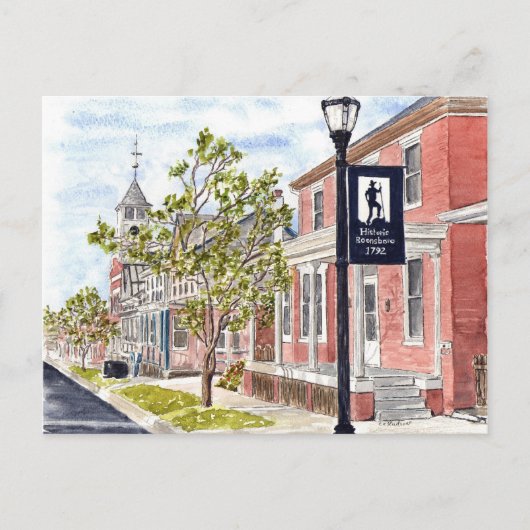 'Boonsboro, Maryland' Postkarte (Vorderseite)