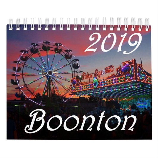Boonton New-Jersey 2019 15-monatiger Kalender (Titelbild)