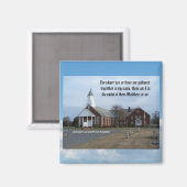 BOONVILLE BAPTIST CHURCH MAGNET (Vorderseite/Rückseite)