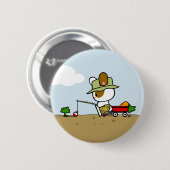 Boony 'Gone Carrot-ing' Button (Vorne & Hinten)