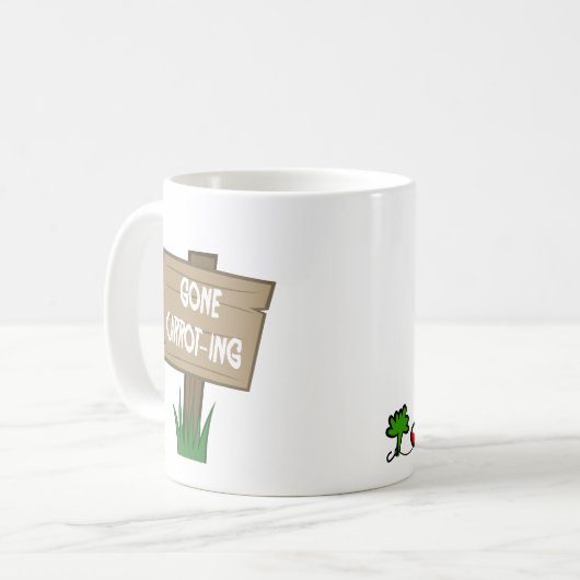 Boony 'Gone Carrot-ing' Tasse (Vorderseite Links)