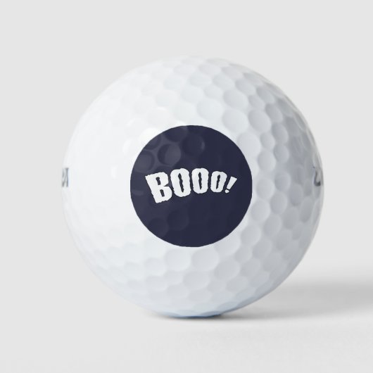 Booo Funny Graphic boot Golfball (Vorderseite)