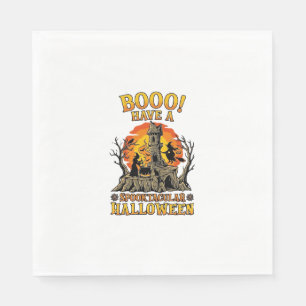 Booo Spooktakuläres Halloween Hexen Kessel Schloss Serviette