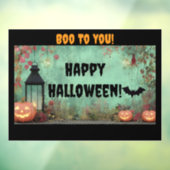 Booo to you Halloween Window Cloning Fensteraufkleber (Blatt 3)