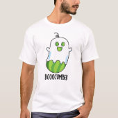 Booocumber Funny Ghost Cucumber Pub T-Shirt (Vorderseite)
