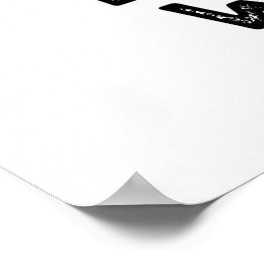 Booogie Woogie Funny Music Ghost Pub Poster (Ecke)