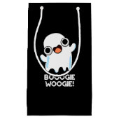 Booogie Woogie Funny Music Ghost Pun Dark BG Kleine Geschenktüte (Vorderseite)