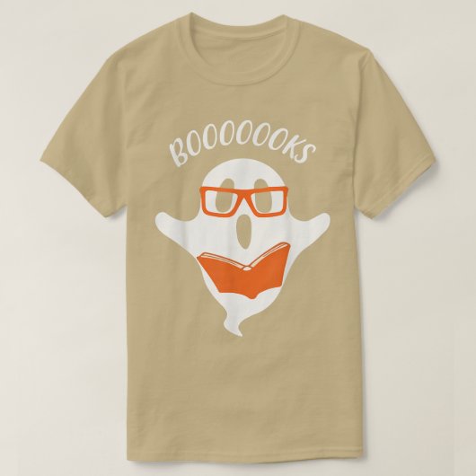 Boooks Ghost T Shirt Books Read Books Library Funn (Design vorne)