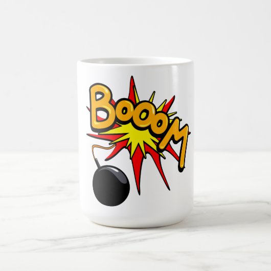 Booom! Lustige Tasse (Mittel)