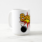 Booom! Lustige Tasse (Vorderseite Links)