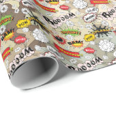 Booom Militär Geschenkpapier (Rolleneckpunkt)
