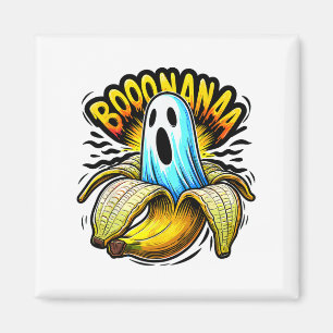 Booonana Ghost Nana Halloween Magnet
