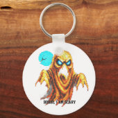 Boooo Ich bin Beängstigend Schlüsselanhänger (Vorderseite)