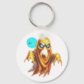 Boooo Ich bin Beängstigend Schlüsselanhänger (Rückseite)