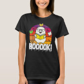 Booooks Ghos Boo Read Books Library Book T-Shirt (Vorderseite)