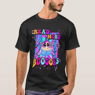 Booooks Süßer Geist Mehr Bücher Lesen Lustiger Leh T-Shirt
