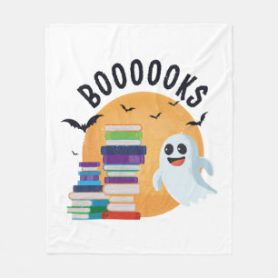 Boooooks Halloween, Booooks Süßes Halloween    Fleecedecke
