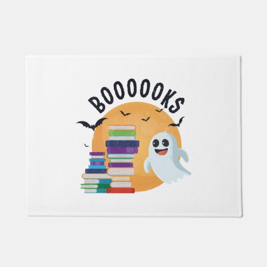 Boooooks Halloween, Booooks Süßes Halloween Fußmatte (Vorderseite)