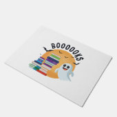 Boooooks Halloween, Booooks Süßes Halloween Fußmatte (Schrägansicht)